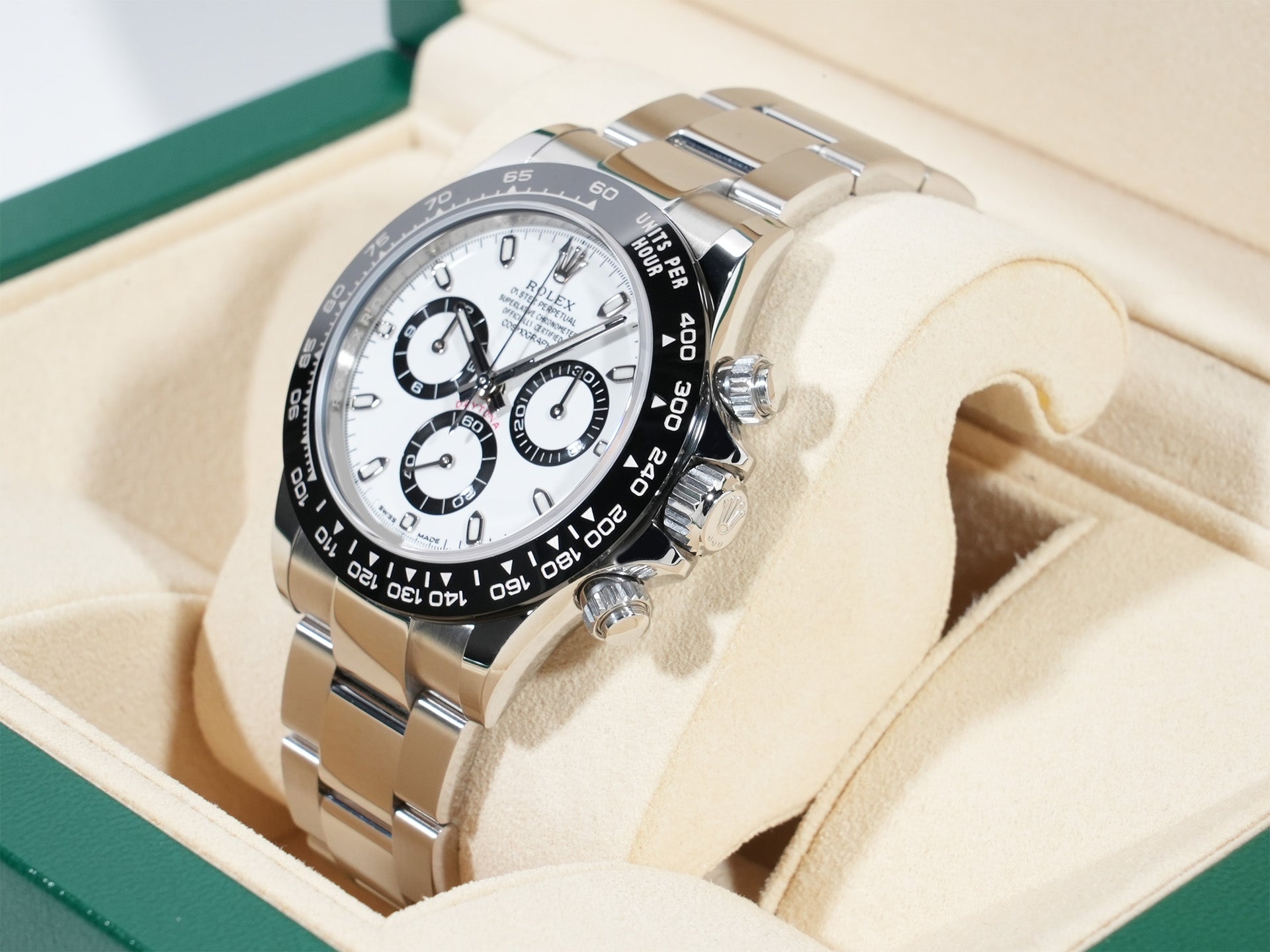 ロレックス デイトナ Ref.116500LN SS ホワイト文字盤 中古 zxsercqc