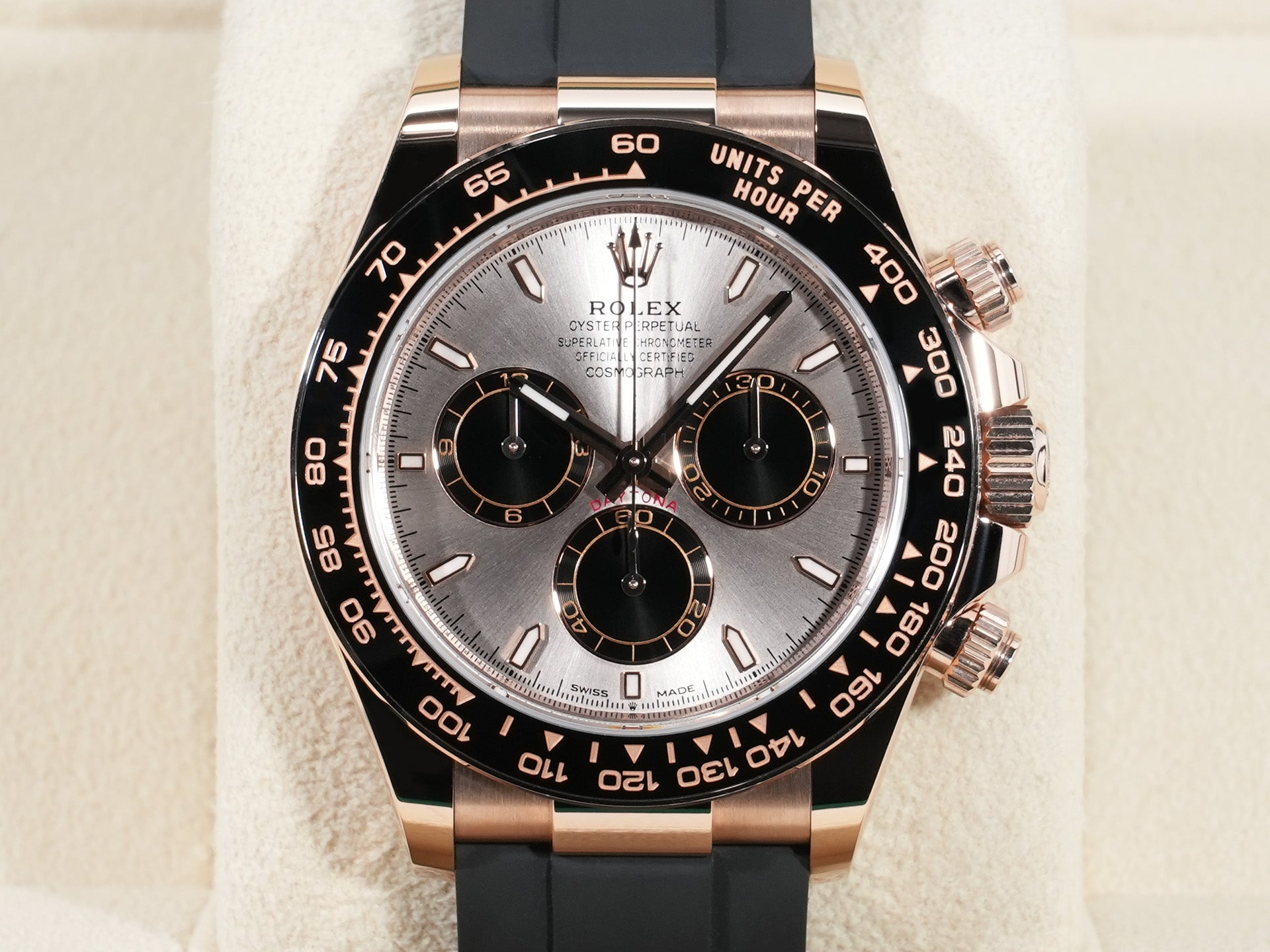 ロレックス デイトナ Ref.126515LN 18KERG サンダストxブライトブラック文字盤 中古 yagh3o5t