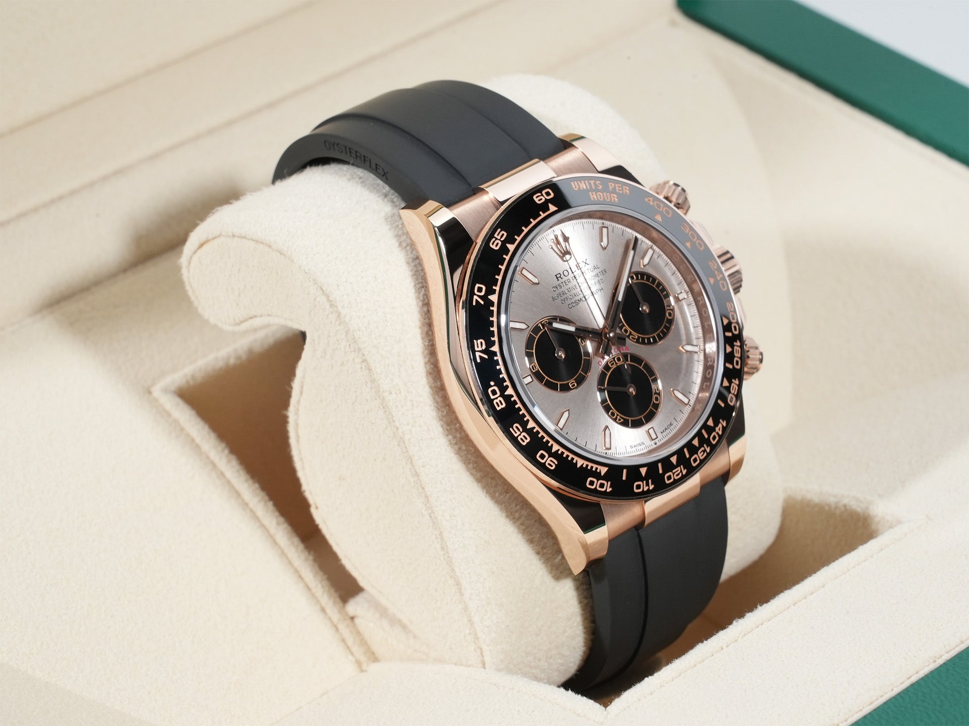 ロレックス デイトナ Ref.126515LN 18KERG サンダストxブライトブラック文字盤 中古 yagh3o5t
