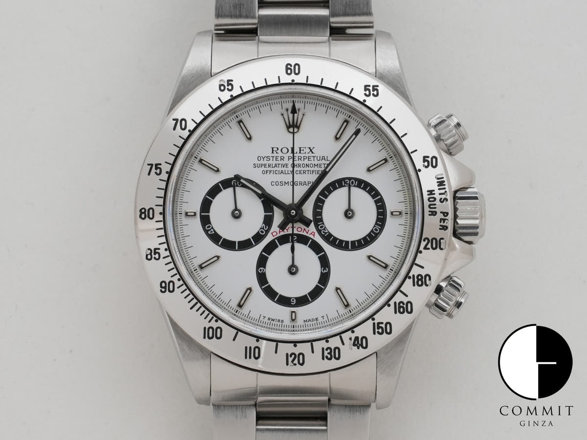 Rolex Daytona El Primero Ref.16520 SS White Dial Used 2jhtuk8p