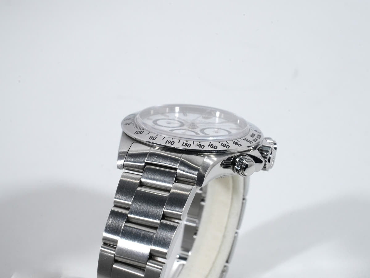 Rolex Daytona El Primero Ref.16520 SS White Dial Used 2jhtuk8p