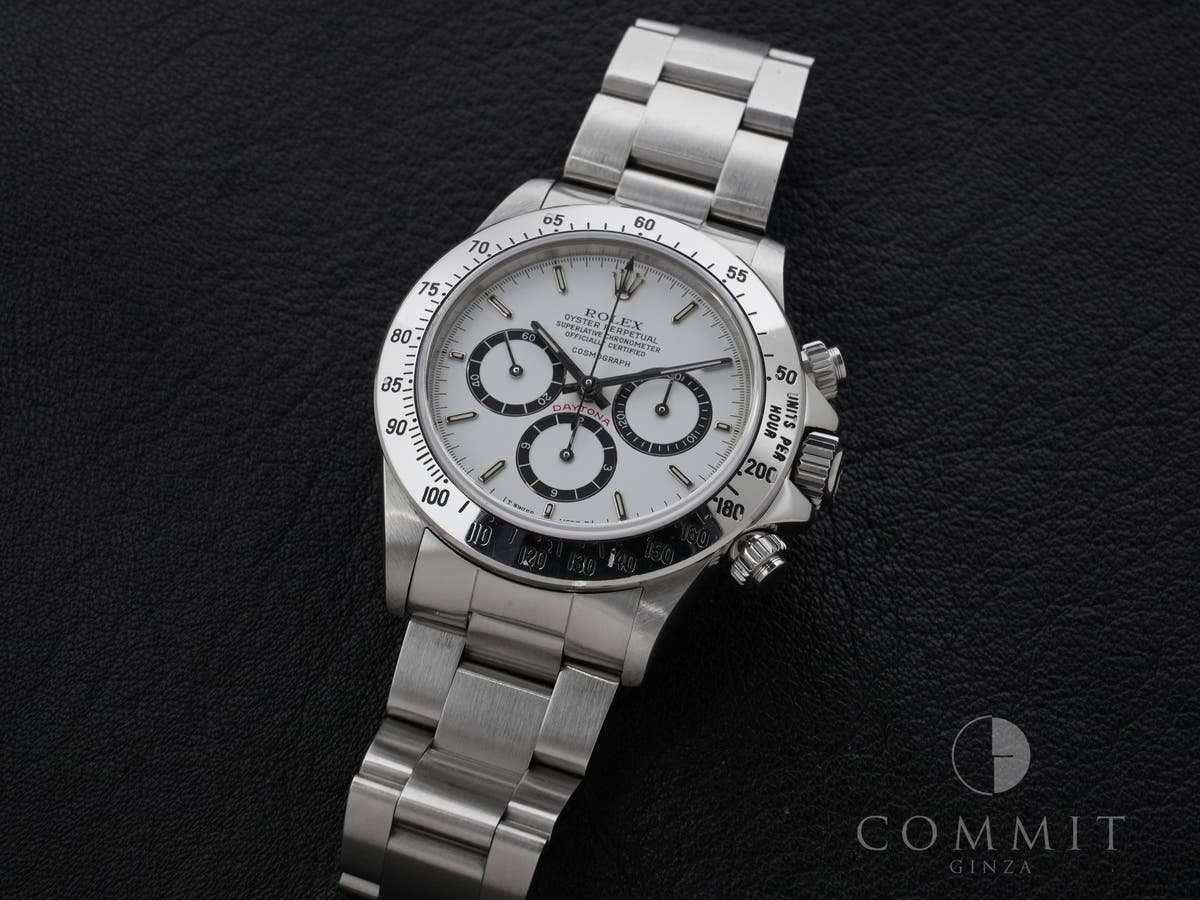 Rolex Daytona El Primero Ref.16520 SS White Dial Used 2jhtuk8p