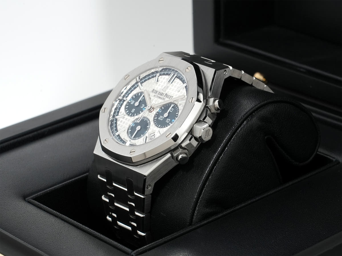 オーデマピゲ ロイヤルオーク クロノグラフ Ref.26315ST.OO.1256ST.01 SS シルバー文字盤 美品 iqrhxro4