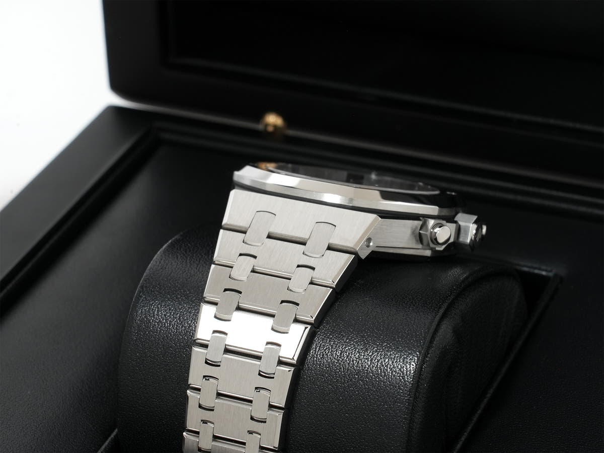 オーデマピゲ ロイヤルオーク クロノグラフ Ref.26315ST.OO.1256ST.01 SS シルバー文字盤 美品 iqrhxro4