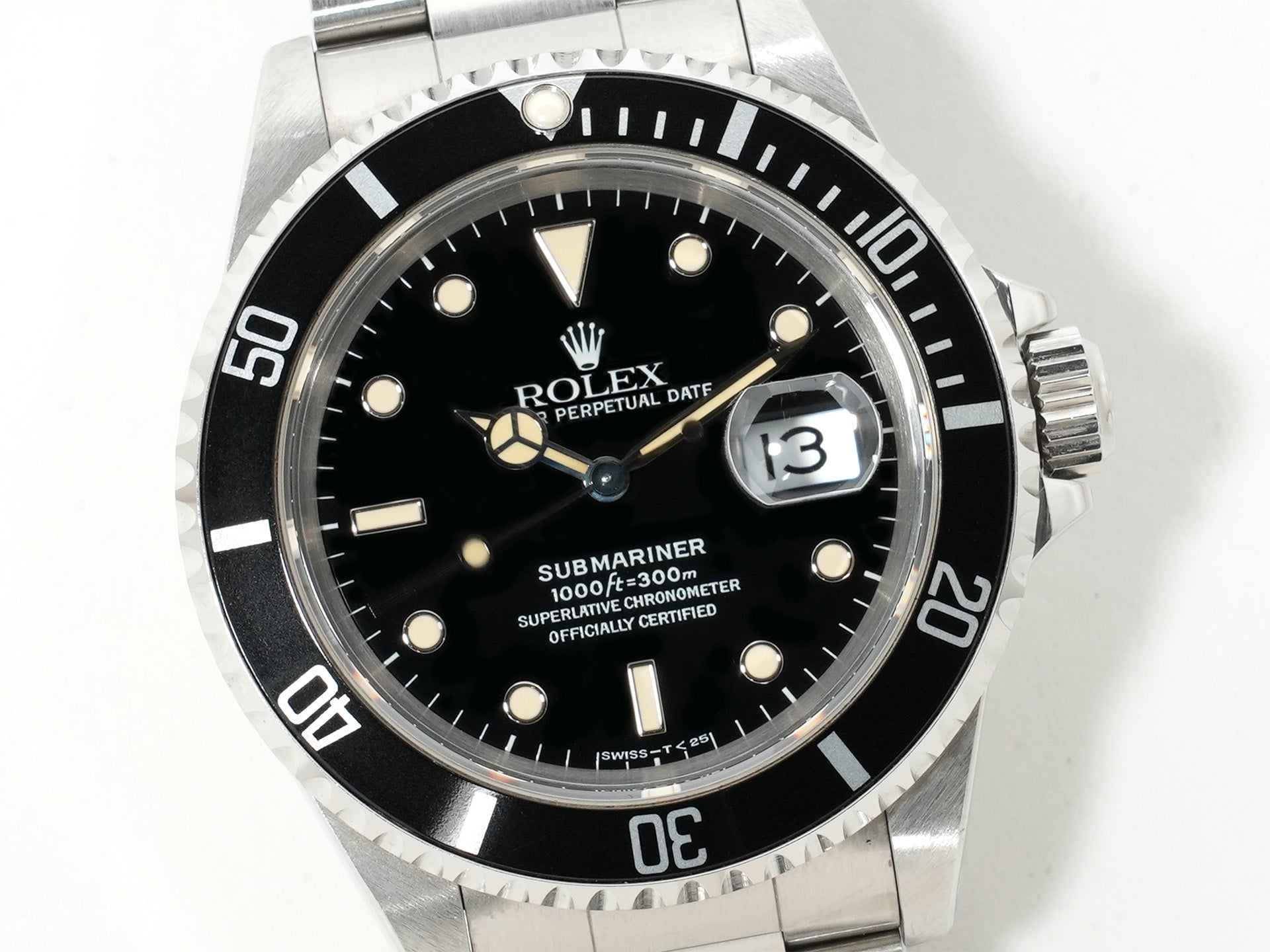 ロレックス サブマリーナー デイト Ref.16610 SS ブラック文字盤 中古 o82izxni