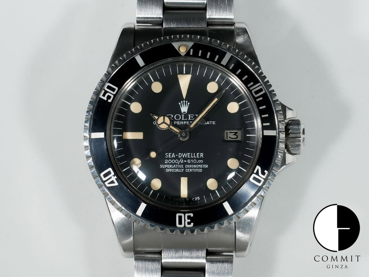 Rolex Sea-Dweller Ref.1665 SS Black Dial Used 3rb2a2s6