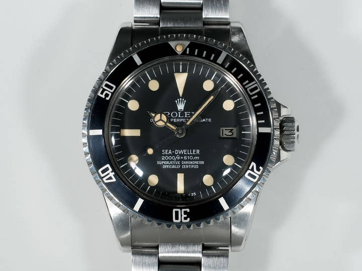 Rolex Sea-Dweller Ref.1665 SS Black Dial Used 3rb2a2s6