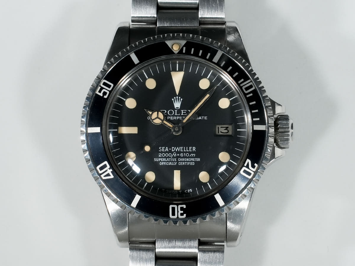 Rolex Sea-Dweller Ref.1665 SS Black Dial Used 3rb2a2s6