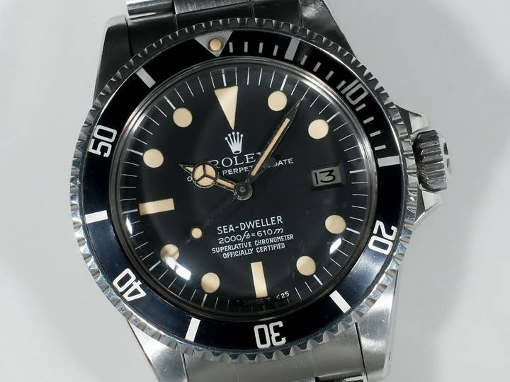Rolex Sea-Dweller Ref.1665 SS Black Dial Used 3rb2a2s6