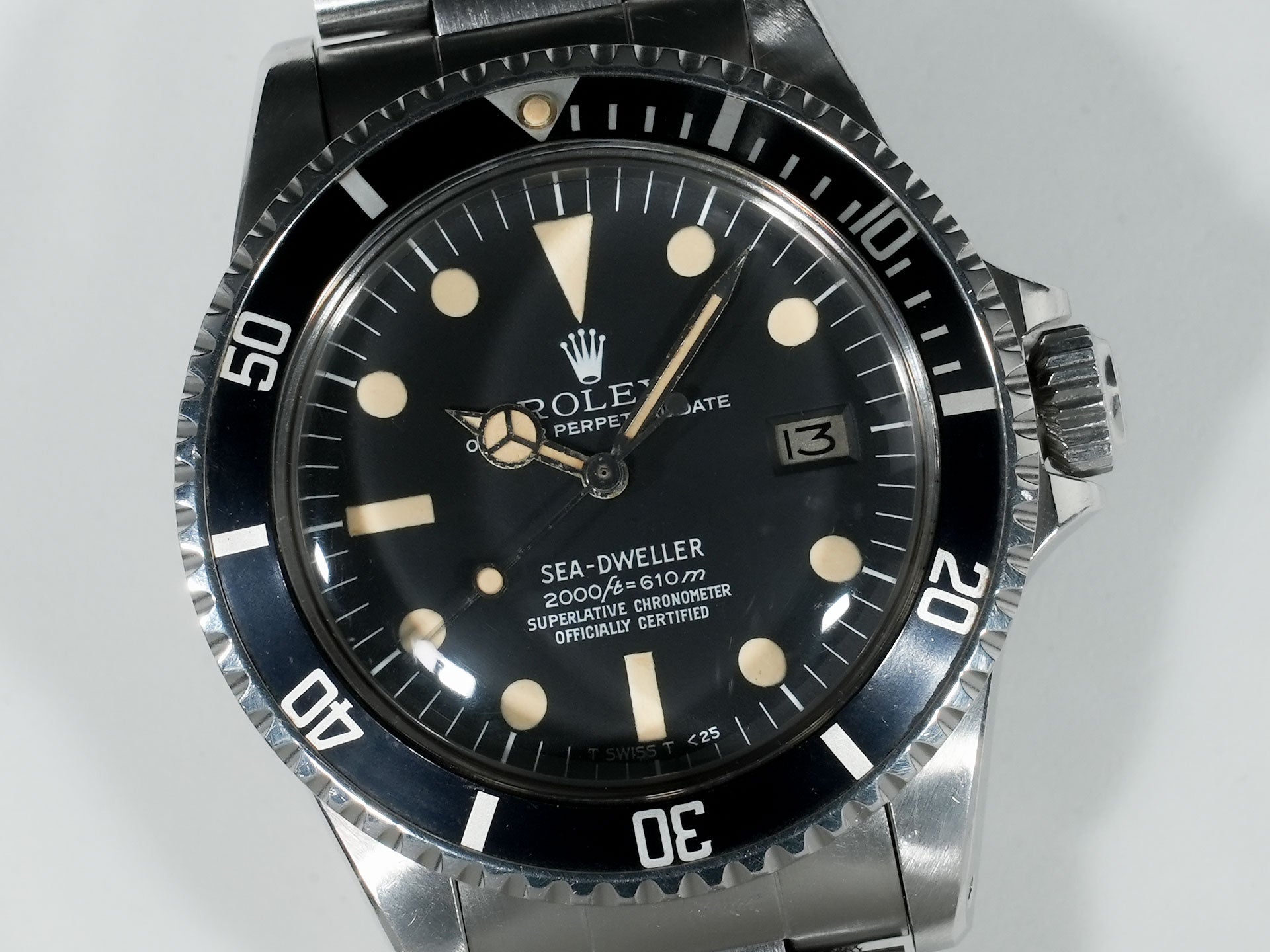 ロレックス シードゥエラー Ref.1665 SS ブラック文字盤 中古 3rb2a2s6