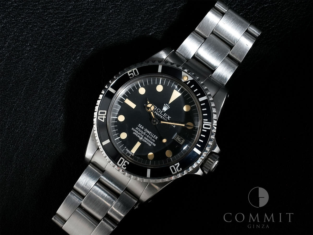 Rolex Sea-Dweller Ref.1665 SS Black Dial Used 3rb2a2s6
