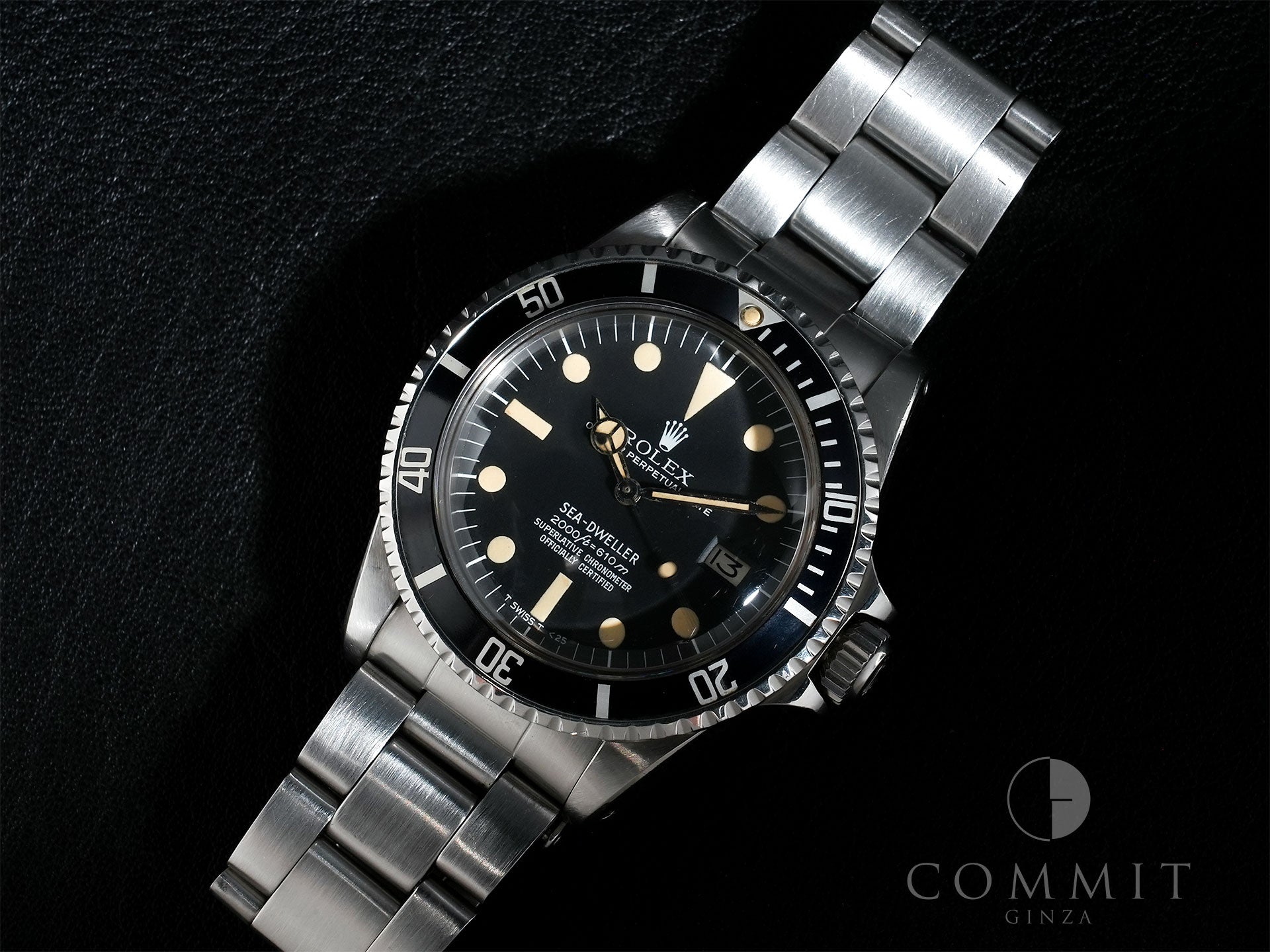 ロレックス シードゥエラー Ref.1665 SS ブラック文字盤 中古 3rb2a2s6