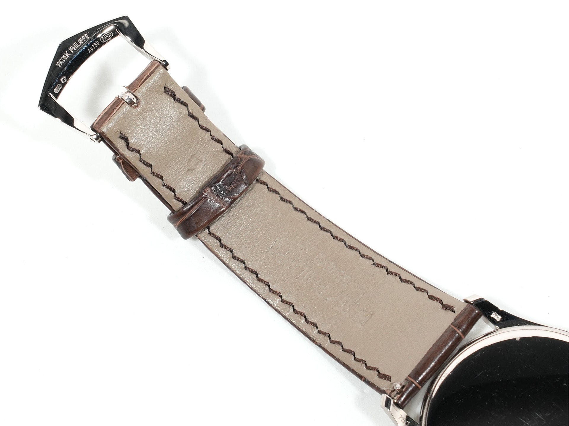 パテックフィリップ カラトラバ Ref.5196G-001 18KWG シルバー文字盤 中古 k32h6w24