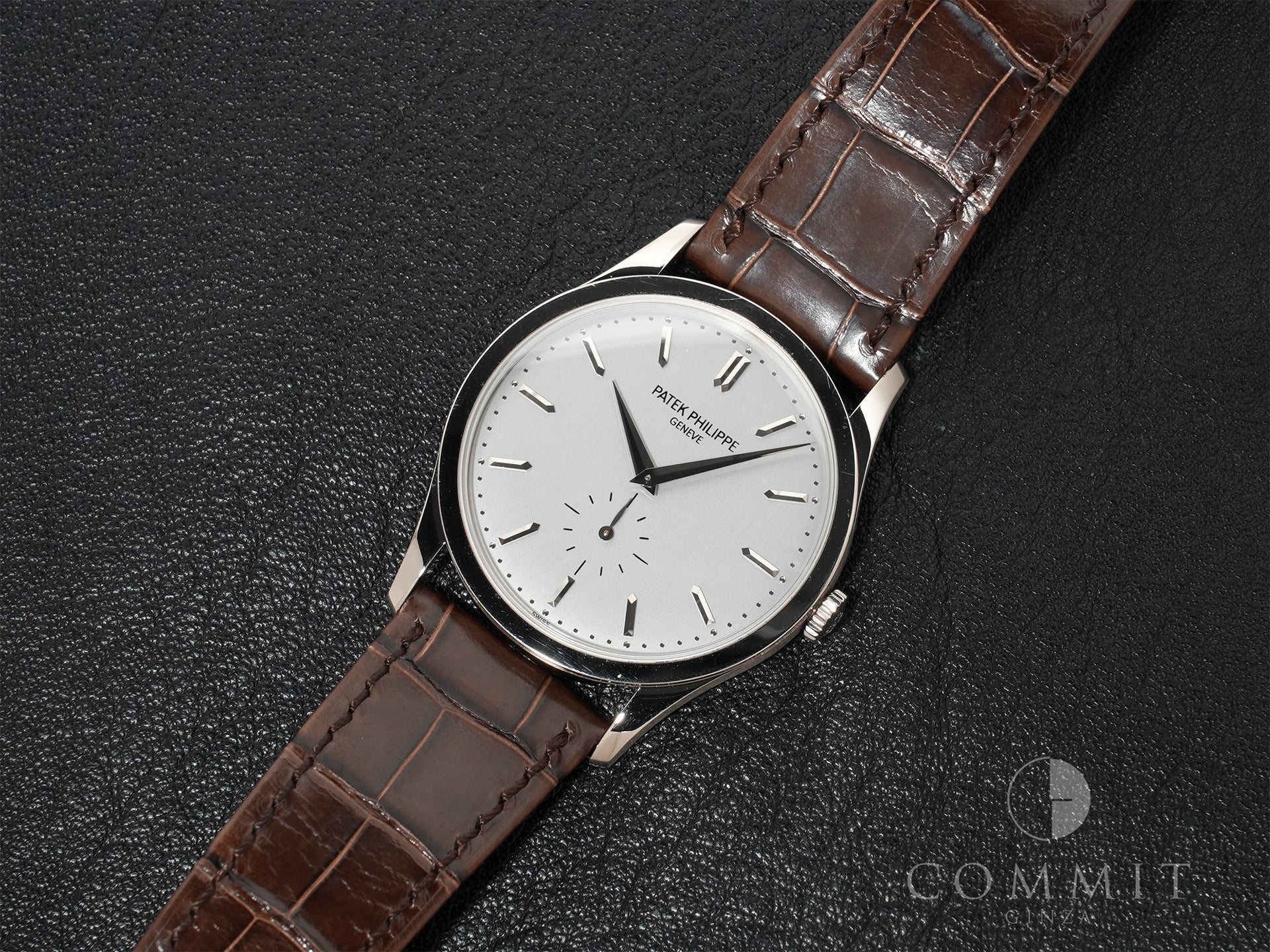 パテックフィリップ カラトラバ Ref.5196G-001 18KWG シルバー文字盤 中古 k32h6w24