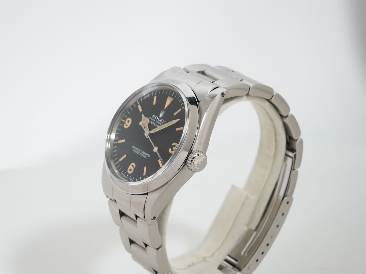 ロレックス エクスプローラーI Ref.1016 SS ブラック文字盤 中古 w6zkkxq8