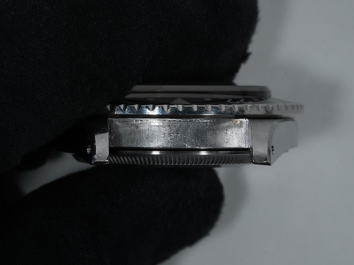 Rolex GMT Master Ref.1675 SS Black Dial Used 9w95fm6z