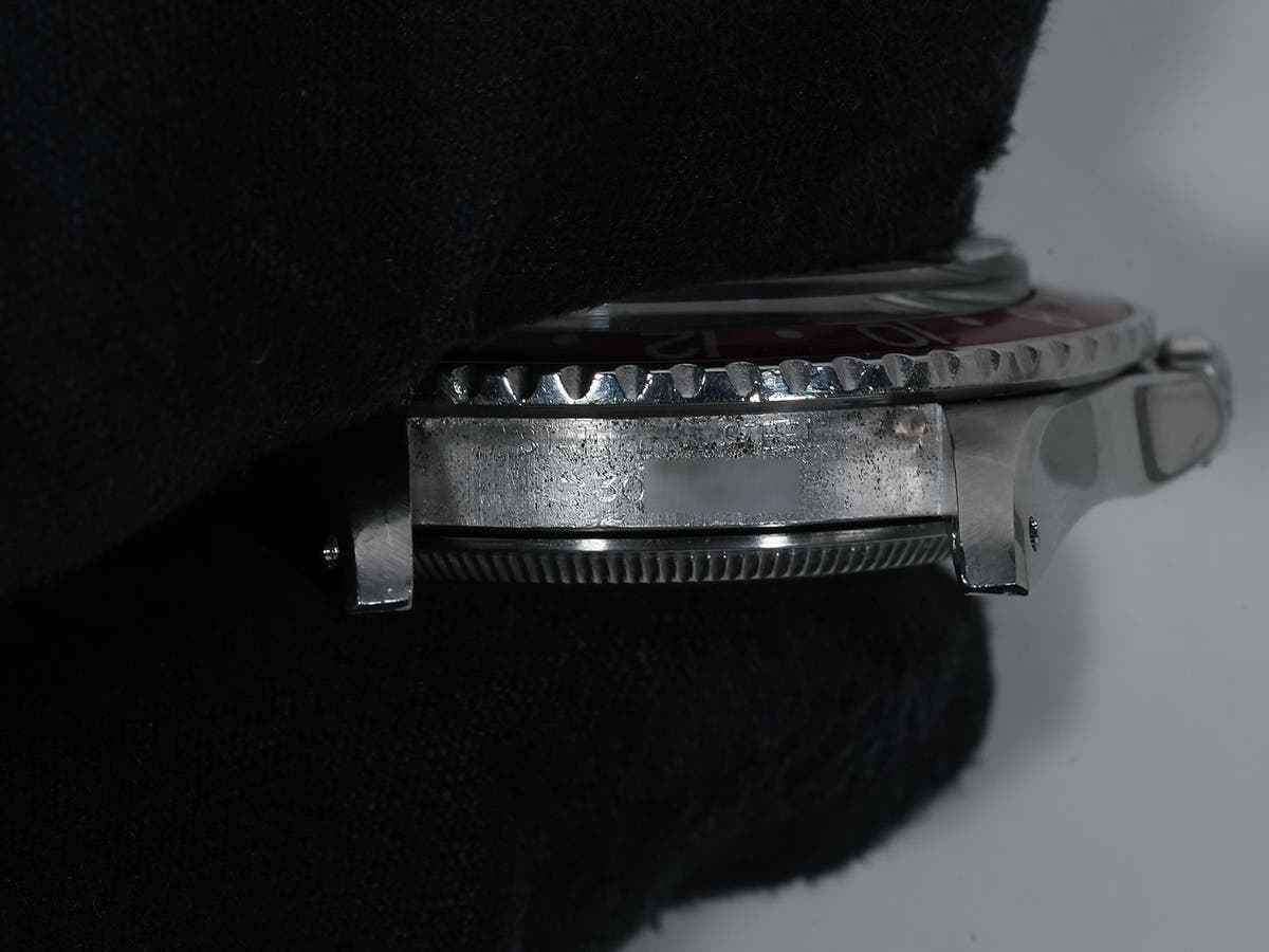 Rolex GMT Master Ref.1675 SS Black Dial Used 9w95fm6z