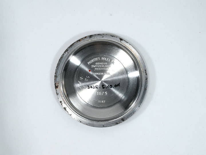 ロレックス GMTマスター Ref.1675 ステンレススチール ブラック文字盤 オイスターブレスレット