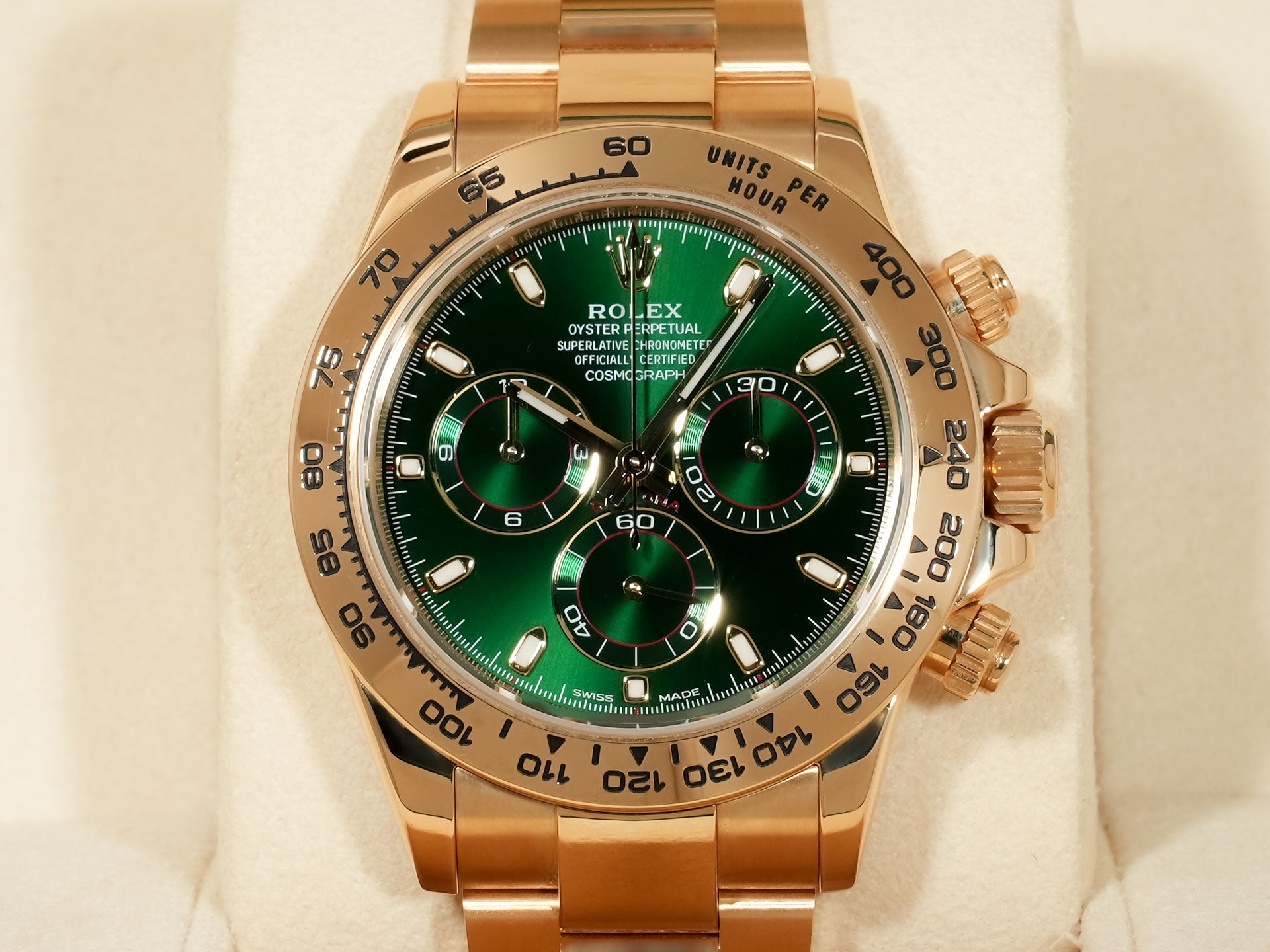 ロレックス デイトナ Ref.116508 18KYG グリーン文字盤 中古 yn3bdpbo