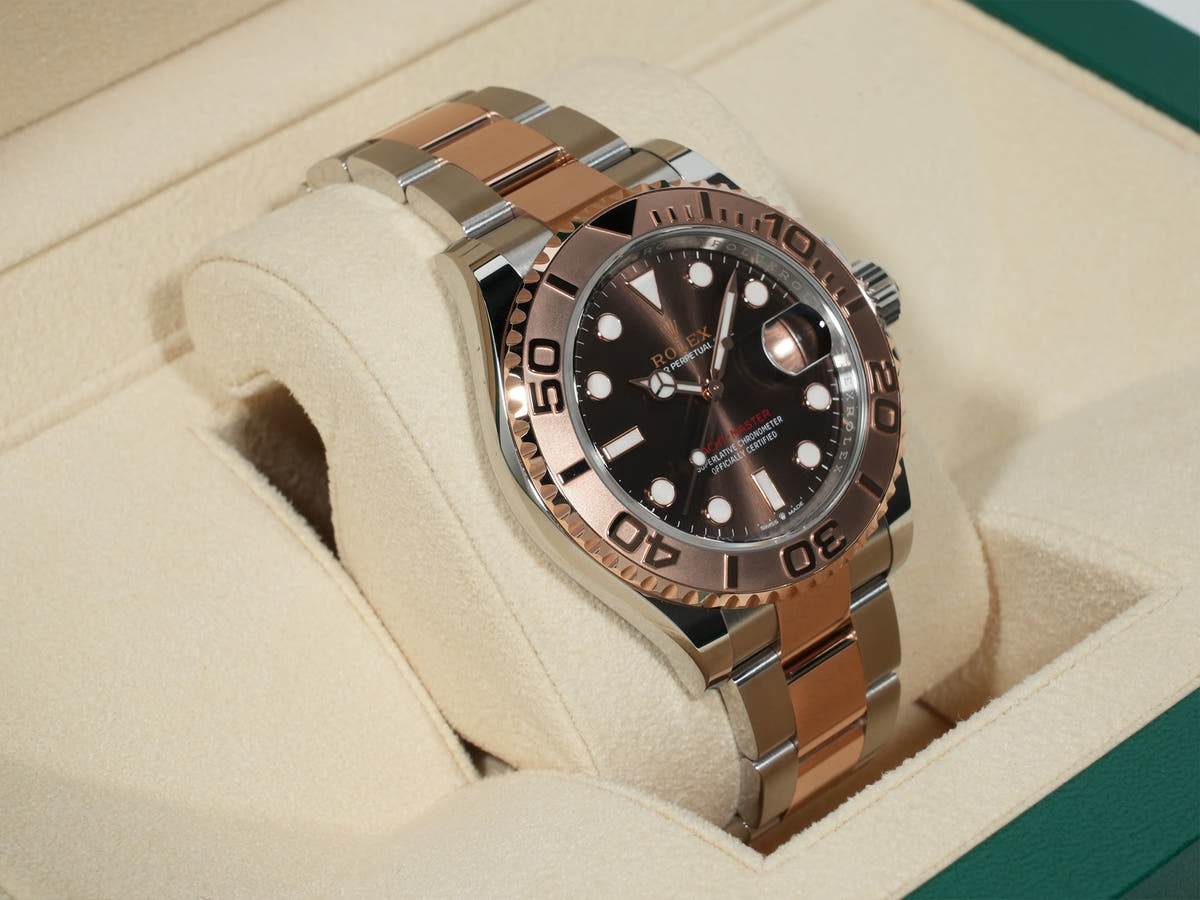 ロレックス ヨットマスター40 Ref.126621 SS/ERG チョコレート文字盤 美中古 kct9cinb