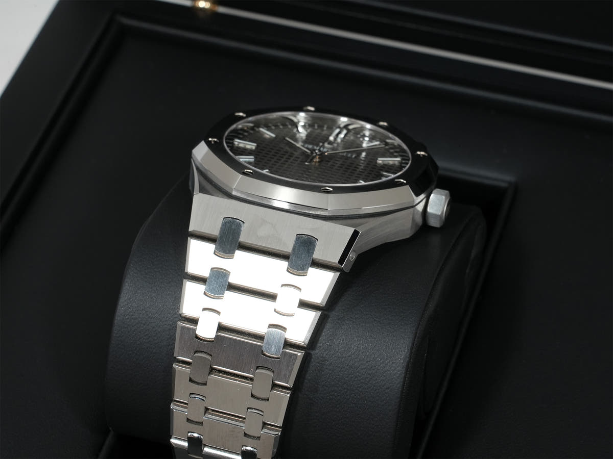 オーデマピゲ ロイヤルオーク Ref.15500ST.OO.1220ST.02 SS スレートグレー文字盤 美品 6fmeucvd