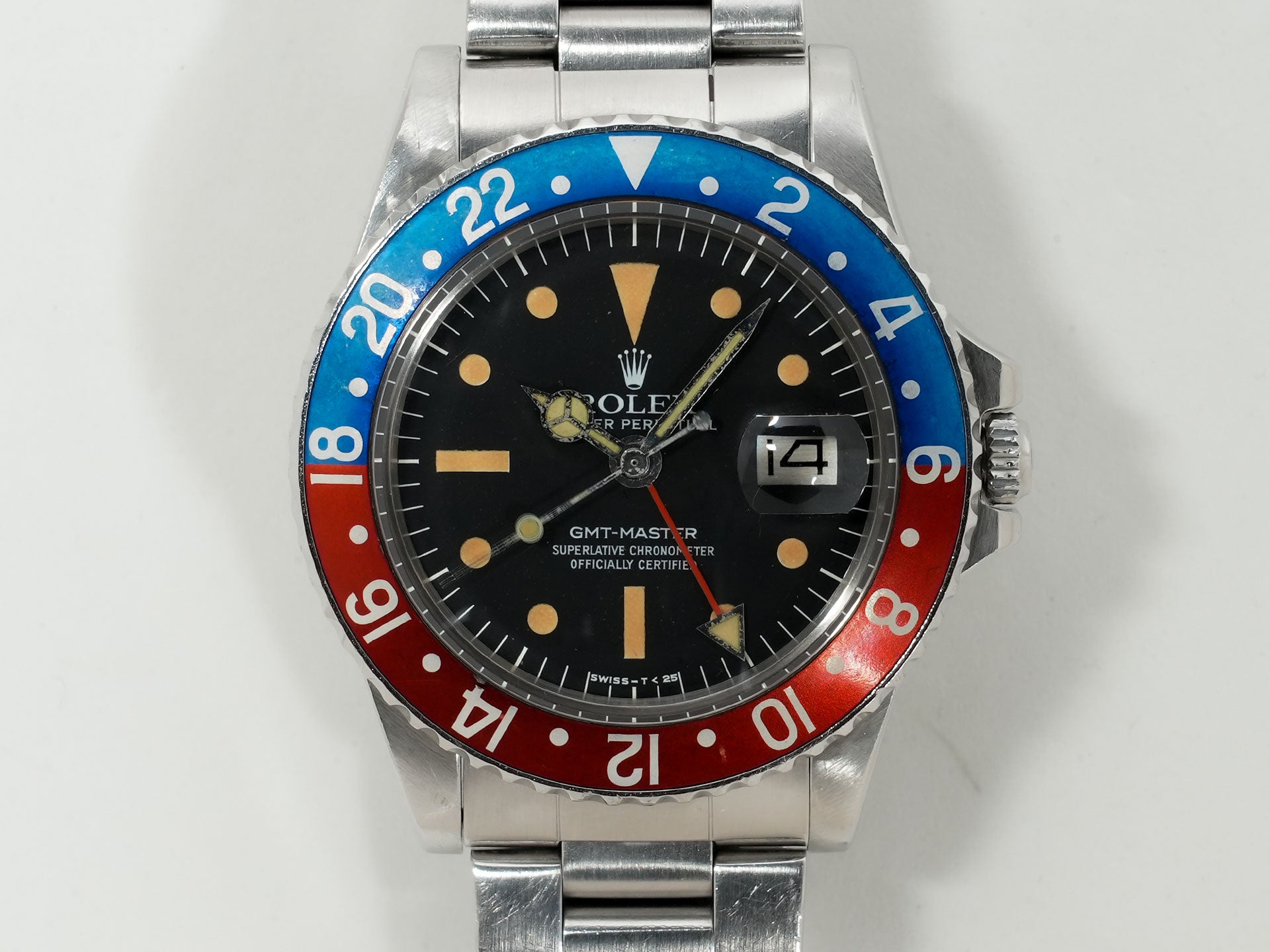 ロレックス GMTマスター Ref.1675 SS ブラック文字盤 中古 yukmxqq5