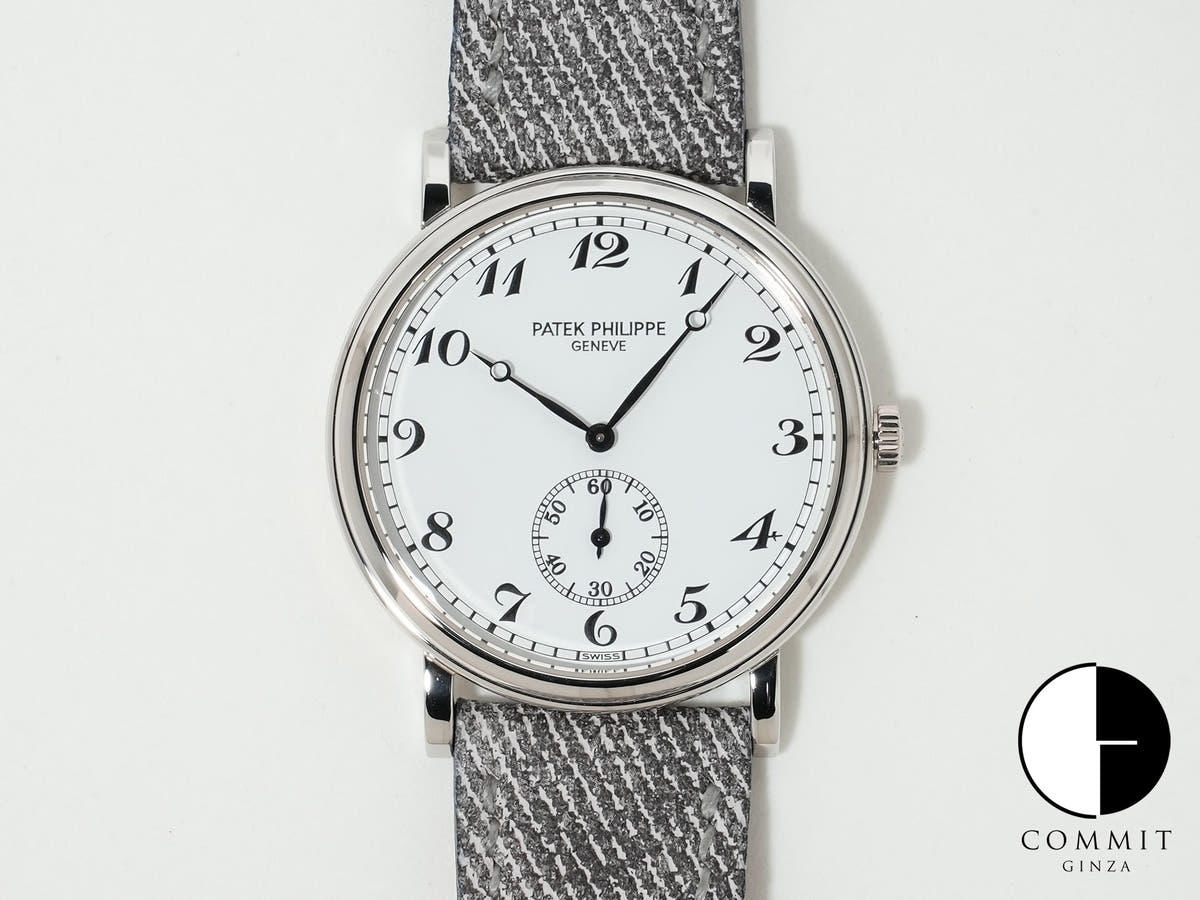 Patek Philippe Calatrava Ref.5022P-012 PT White Dial Used j559nfz7