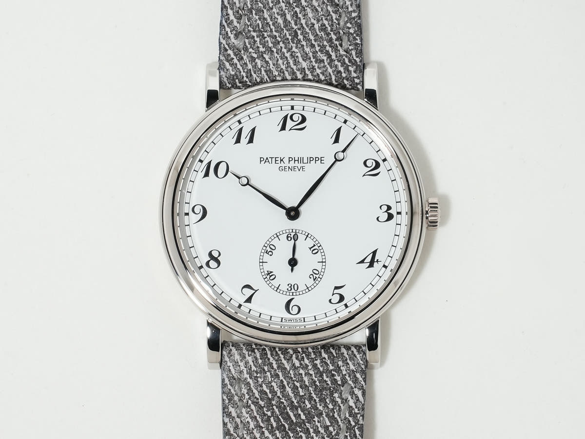 Patek Philippe Calatrava Ref.5022P-012 PT White Dial Used j559nfz7