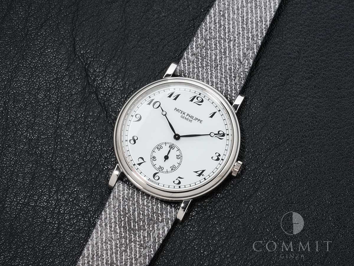 Patek Philippe Calatrava Ref.5022P-012 PT White Dial Used j559nfz7