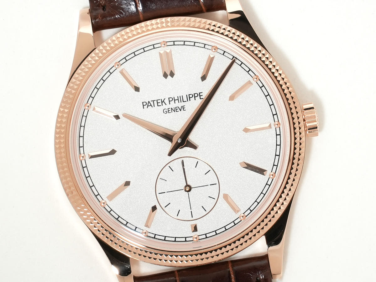 パテックフィリップ カラトラバ Ref.6119R-001 18KRG シルバー文字盤 未使用 s3ydzwd4