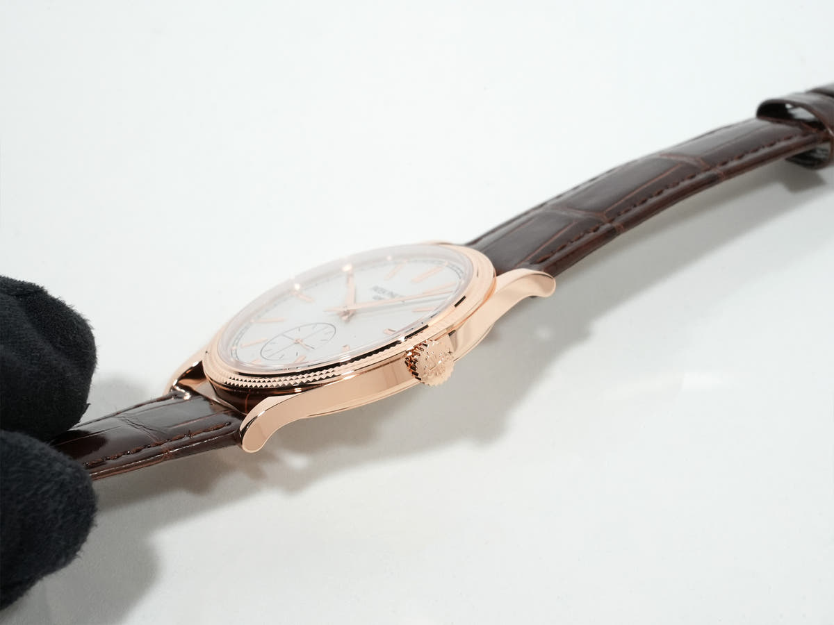 パテックフィリップ カラトラバ Ref.6119R-001 18KRG シルバー文字盤 未使用 s3ydzwd4