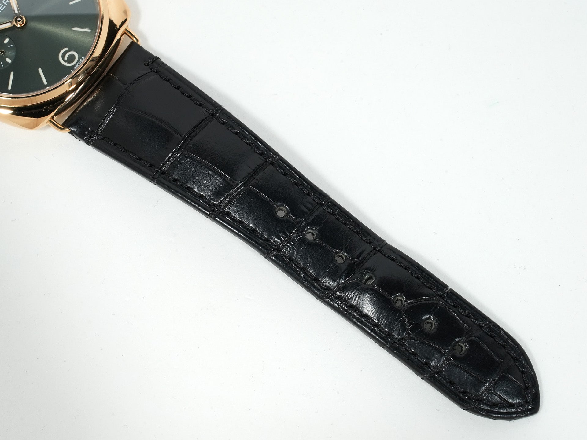 パネライ ラジオミール クアランタ イエローゴールド Ref.PAM01437 18KYG グリーン文字盤 美中古 ndcnvp9s