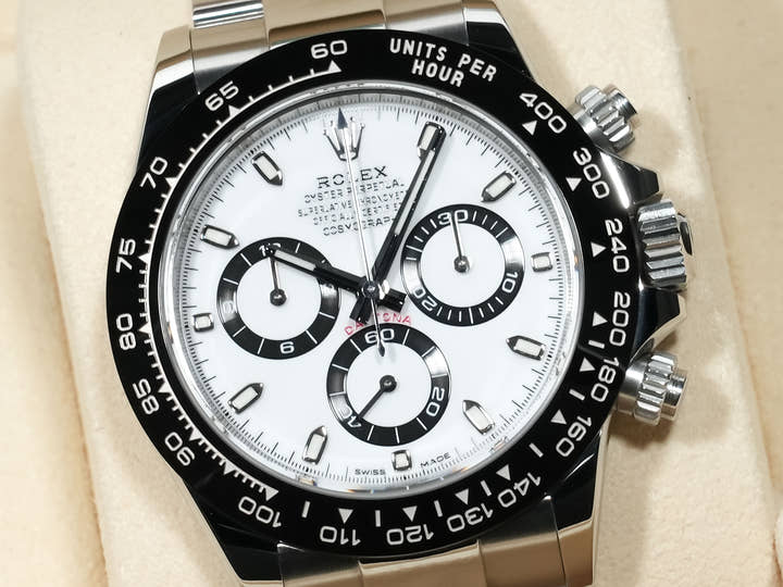 ロレックス デイトナ Ref.116500LN ステンレススチール ホワイト文字盤
