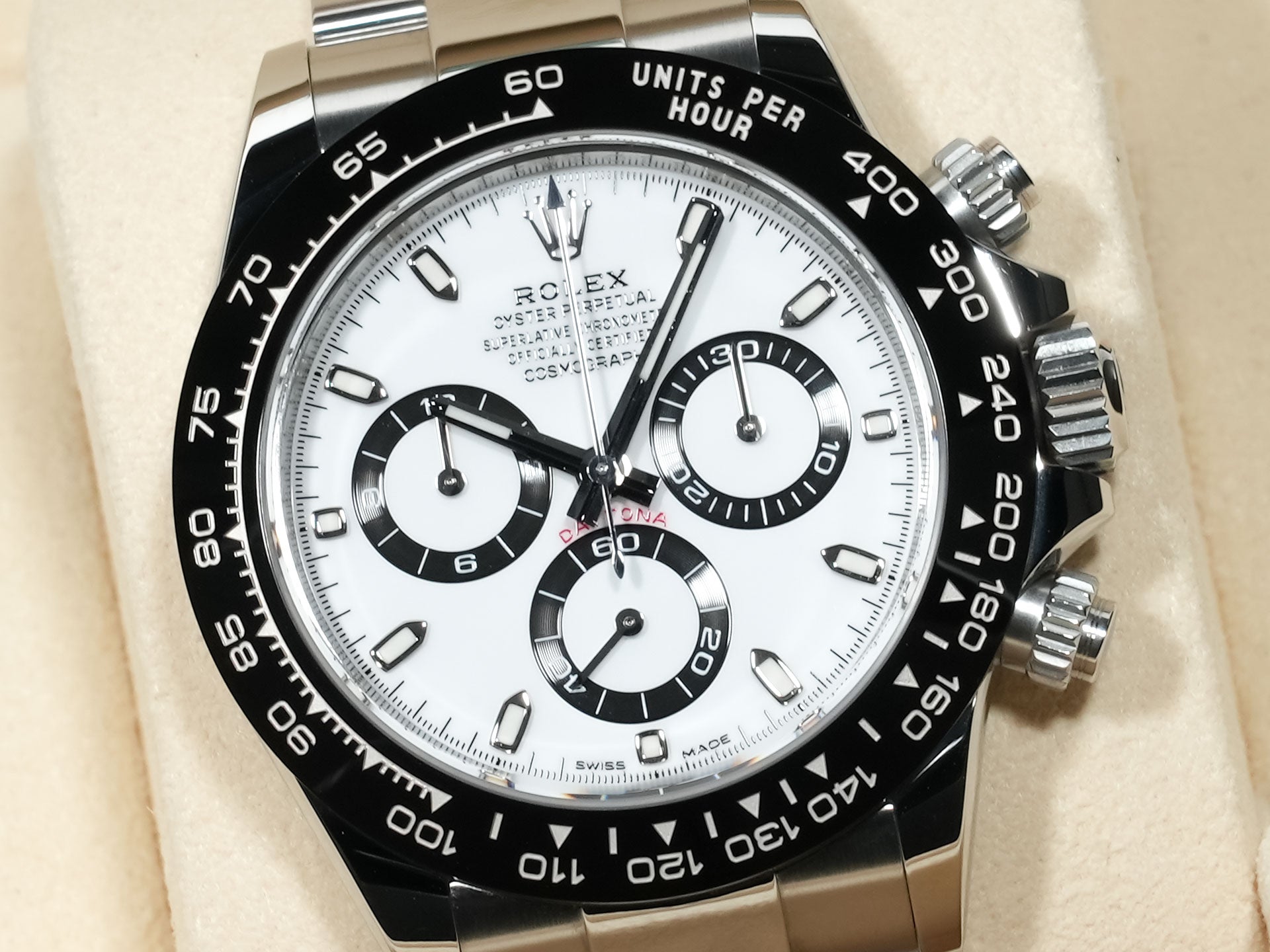 ロレックス デイトナ Ref.116500LN ステンレススチール ホワイト文字盤