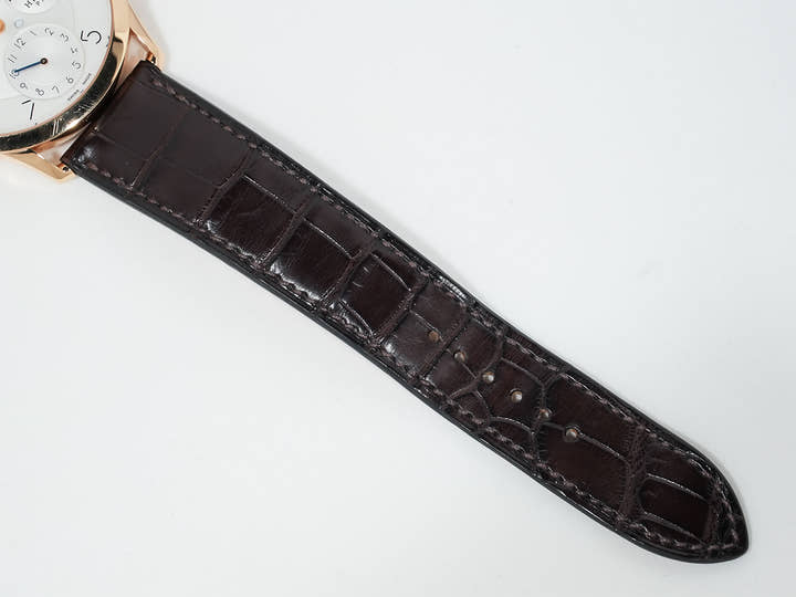 エルメス スリム ドゥ エルメス パーペチュアルカレンダー Ref.CA3.870 18KPG シルバー文字盤 中古 75e8jpry