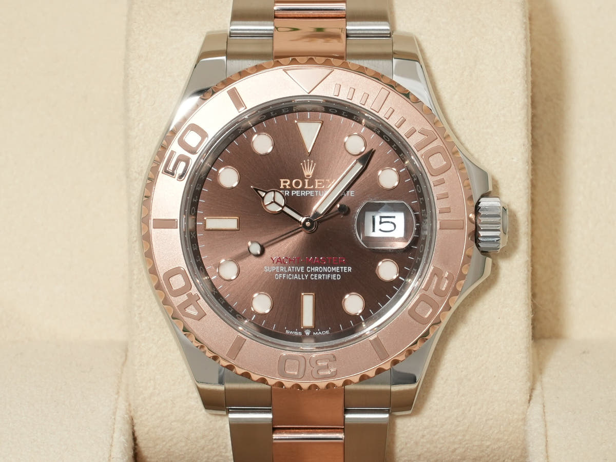 ロレックス ヨットマスター40 Ref.126621 SS/ERG チョコレート文字盤 美中古 vv9nud6x
