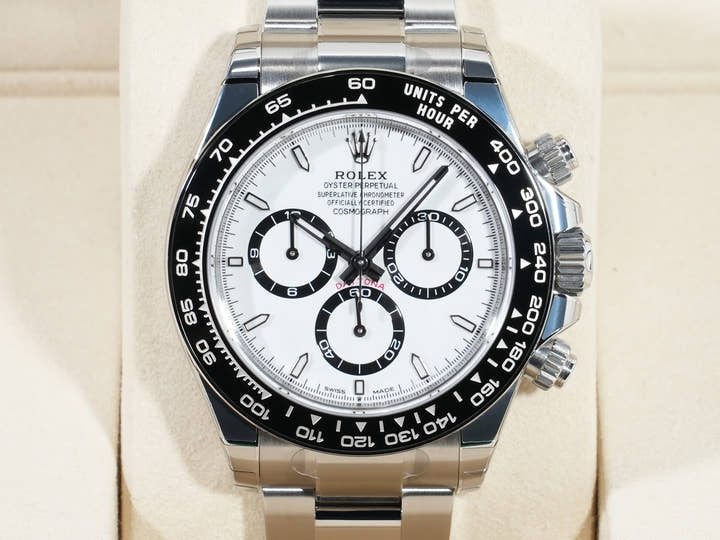 ロレックス デイトナ Ref.126500LN ステンレススチール ホワイト文字盤