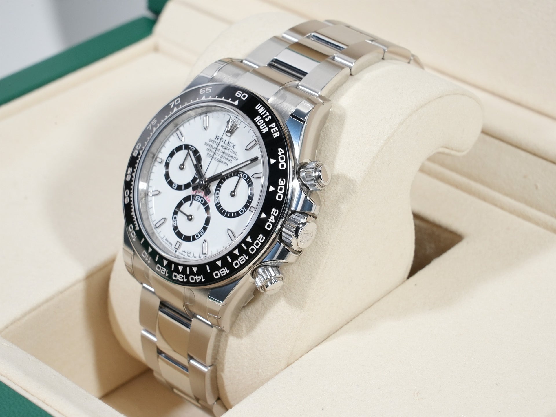 ロレックス デイトナ Ref.126500LN ステンレススチール ホワイト文字盤