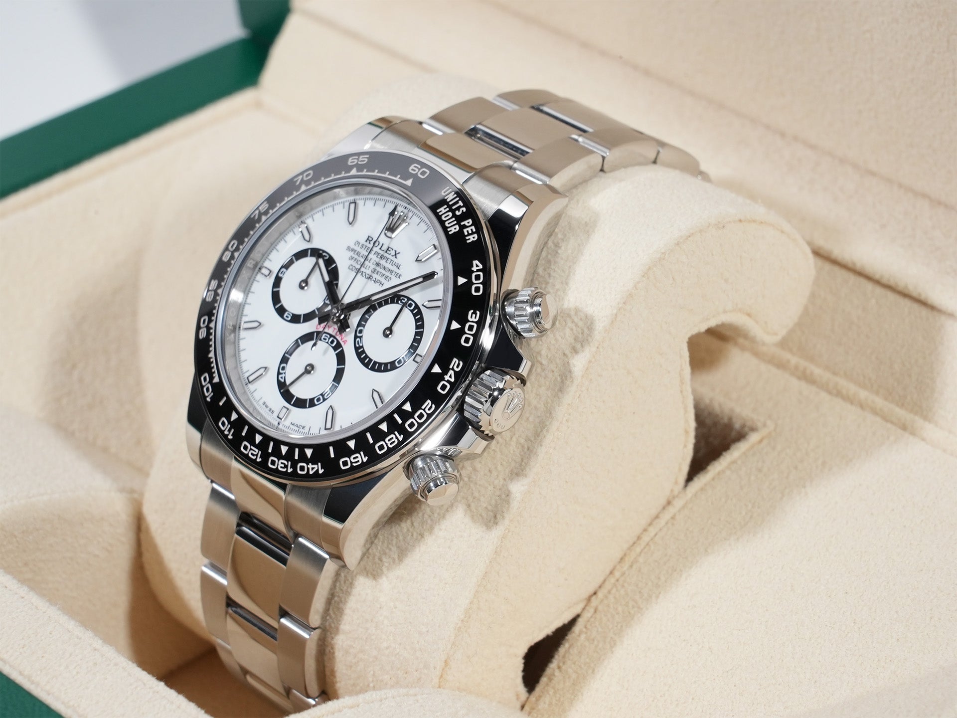 ロレックス デイトナ Ref.126500LN SS ホワイト文字盤 未使用 kssbowzh