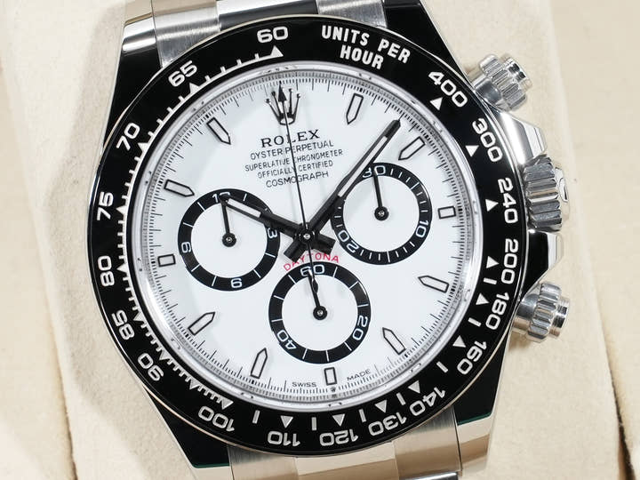 ロレックス デイトナ Ref.126500LN ステンレススチール ホワイト文字盤