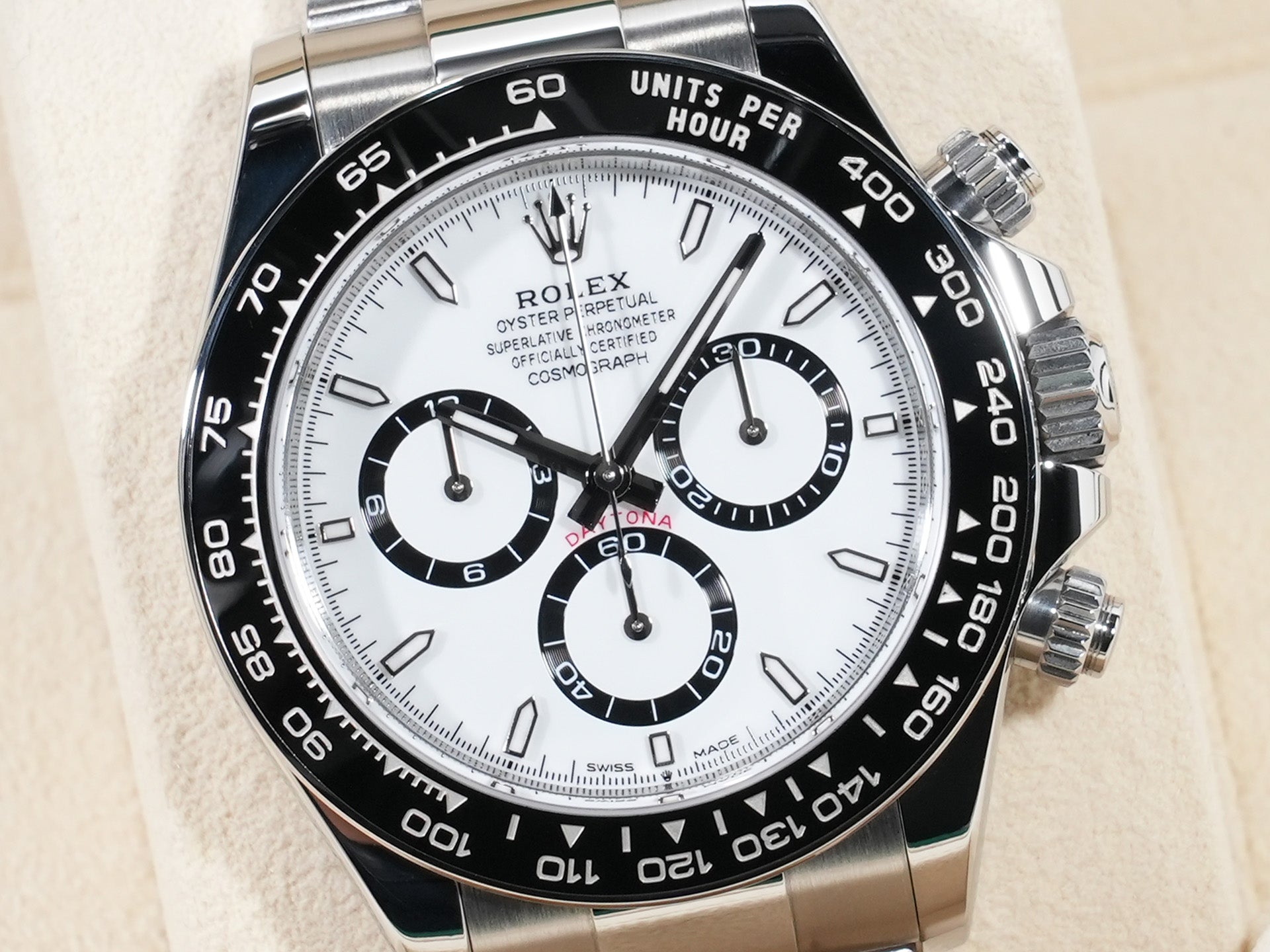 ロレックス デイトナ Ref.126500LN ステンレススチール ホワイト文字盤