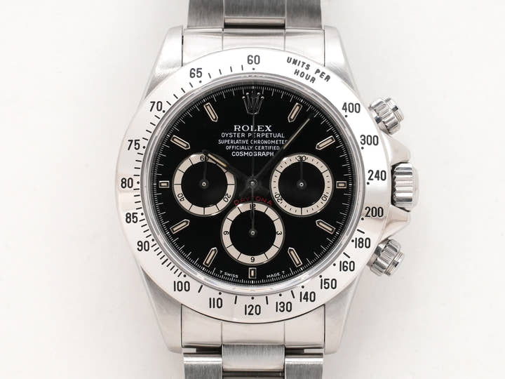 ロレックス デイトナ エルプリメロ Ref.16520 ステンレススチール ブラック文字盤