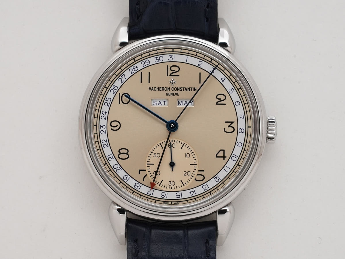 ヴァシュロンコンスタンタン ヒストリーク トリプルカレンダー 1942 Ref.3110V/000A-B426 SS シャンパン文字盤 中古 7kswtd6e