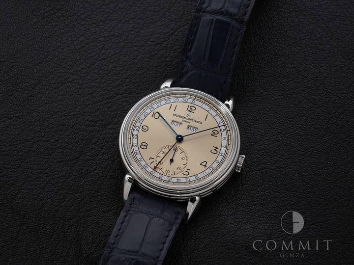 ヴァシュロンコンスタンタン ヒストリーク トリプルカレンダー 1942 Ref.3110V/000A-B426 SS シャンパン文字盤 中古 7kswtd6e