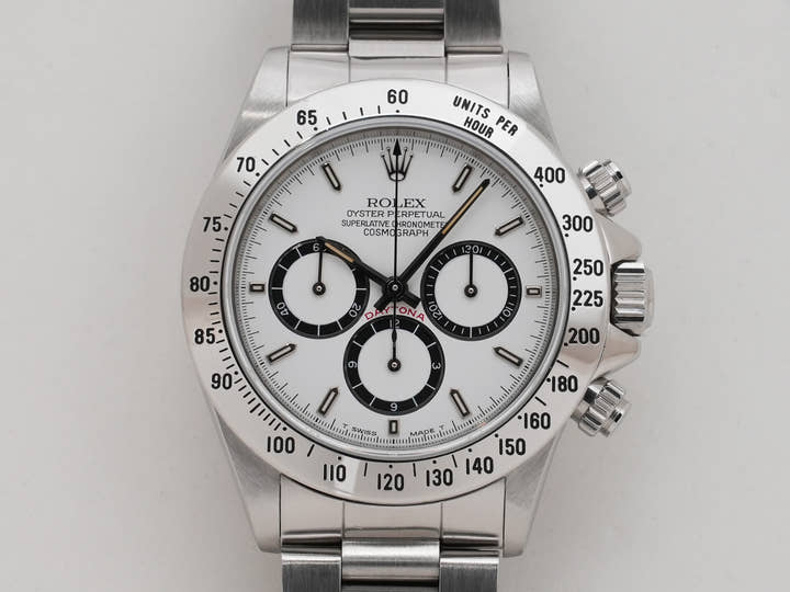 Rolex Daytona El Primero Ref.16520 SS White Dial Used ctwe6opt