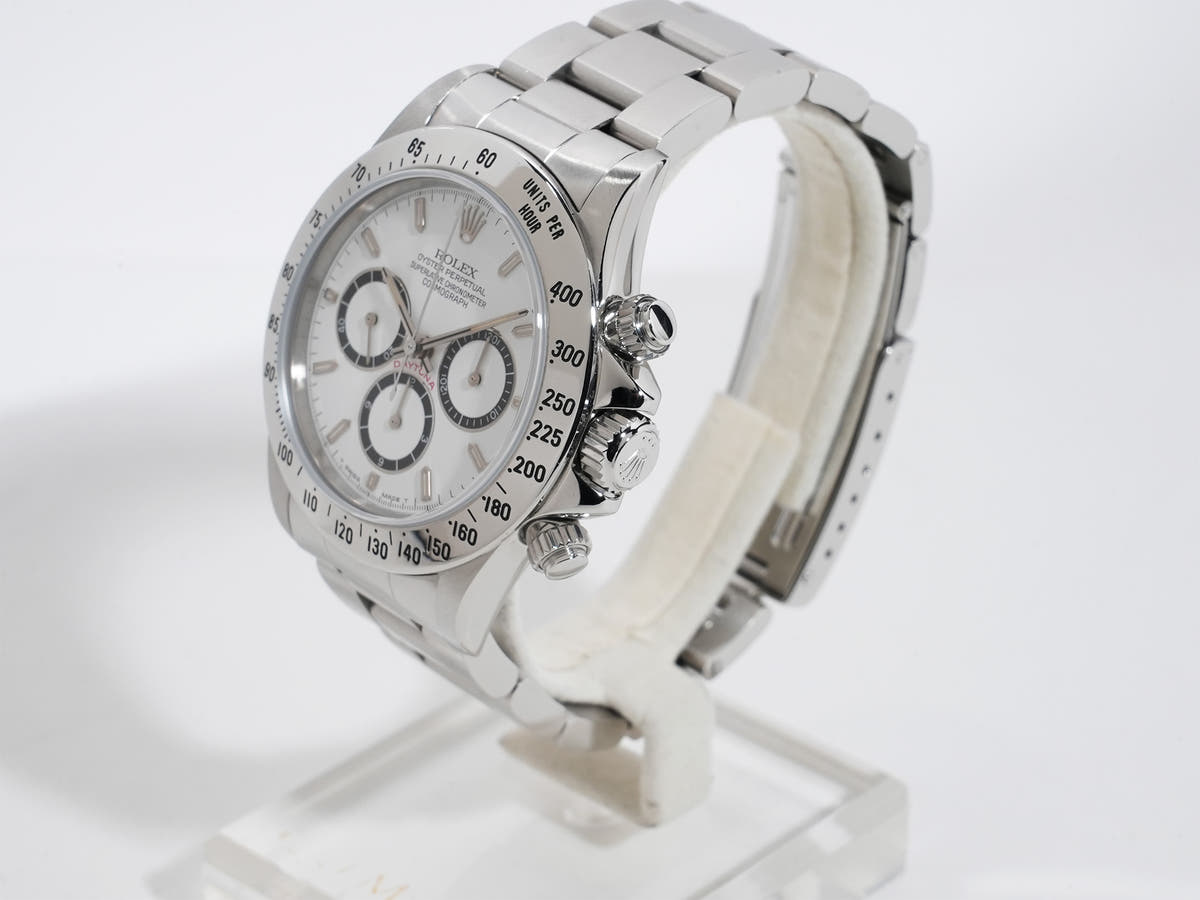 Rolex Daytona El Primero Ref.16520 SS White Dial Used ctwe6opt
