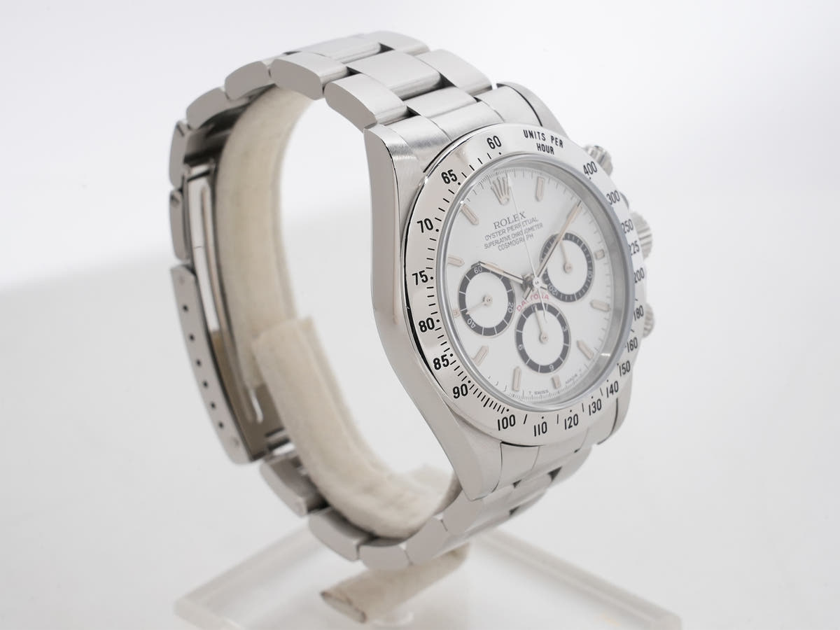 Rolex Daytona El Primero Ref.16520 SS White Dial Used ctwe6opt
