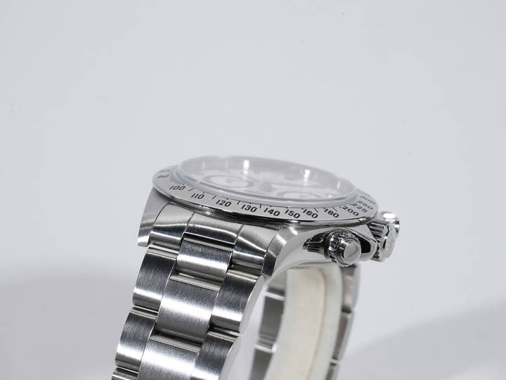 Rolex Daytona El Primero Ref.16520 SS White Dial Used ctwe6opt