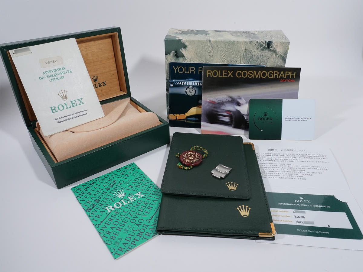 Rolex Daytona El Primero Ref.16520 SS White Dial Used ctwe6opt