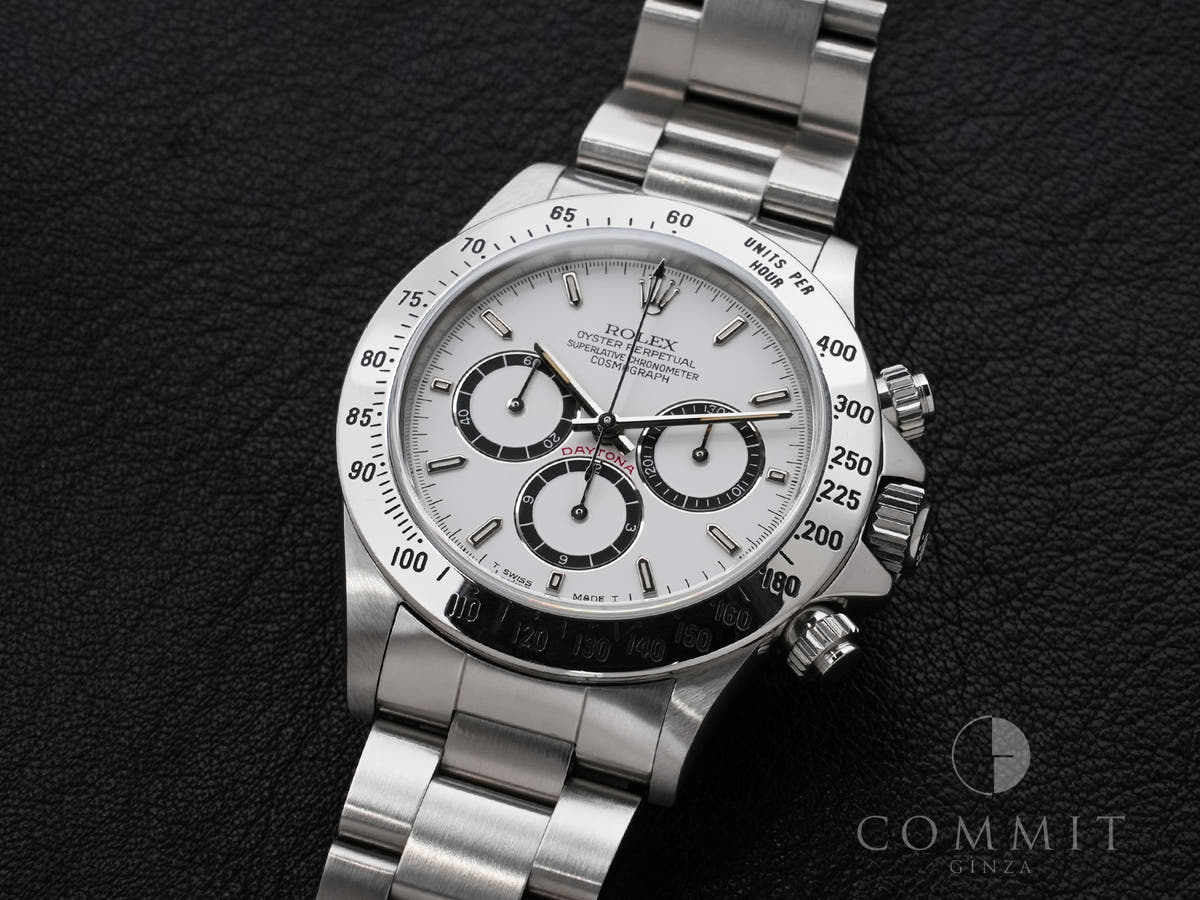 Rolex Daytona El Primero Ref.16520 SS White Dial Used ctwe6opt